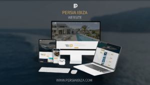 Persia Ibiza - Site web mockup